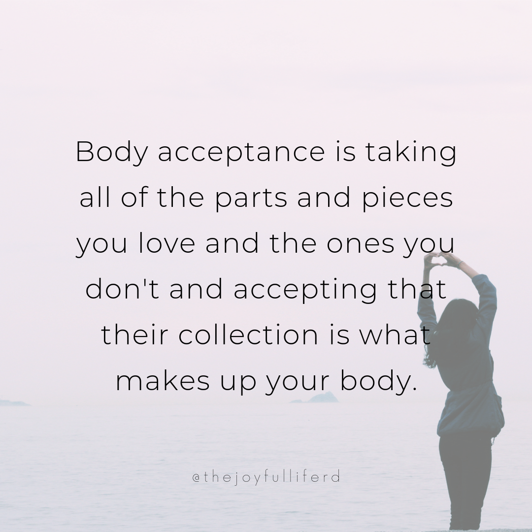 What If I Can't Love My Body? Exploring Body Respect, Acceptance